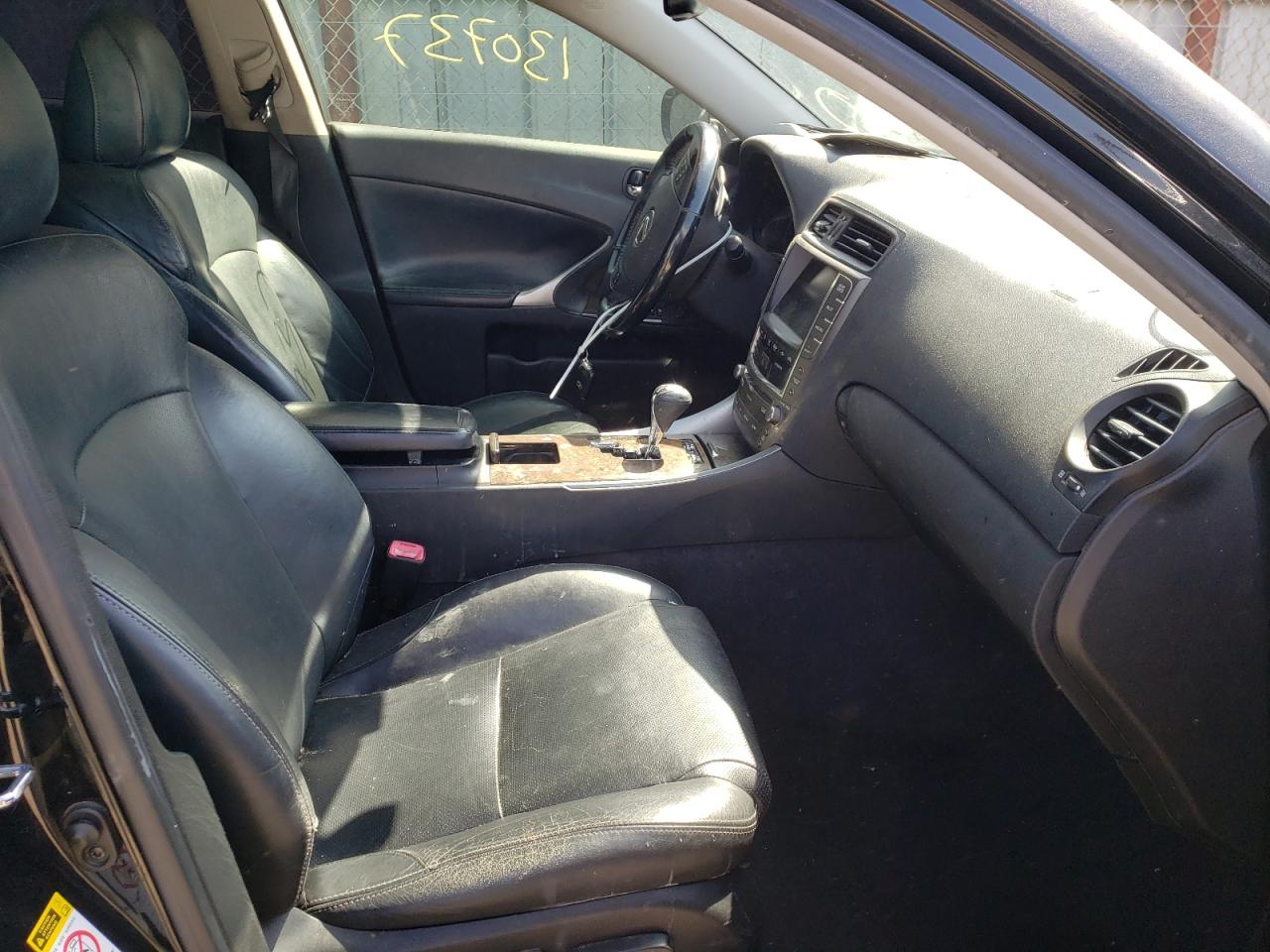 Photo 5 from auction – 2009 LEXUS IS 250 with VIN JTHBK262095089347