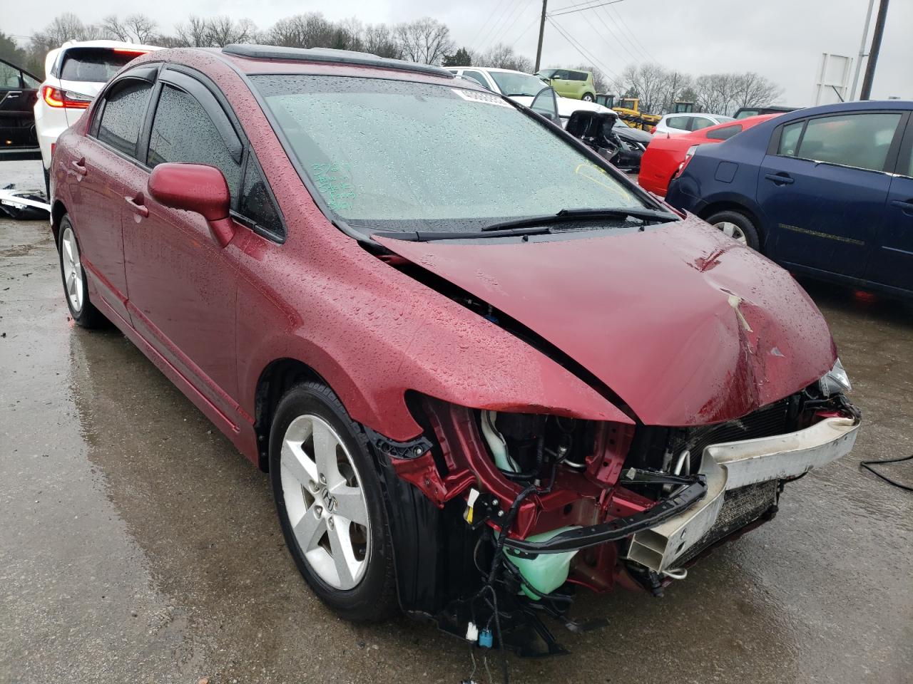 HONDA CIVIC EX 2007 with VIN 1HGFA16887L134078 - Photo from auction