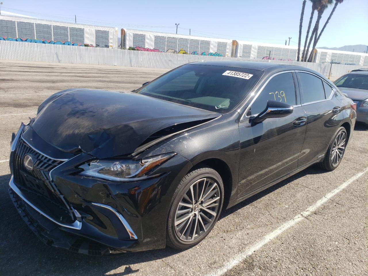 Photo 2 from auction – 2022 LEXUS ES 300H with VIN 58ADA1C1XNU017837