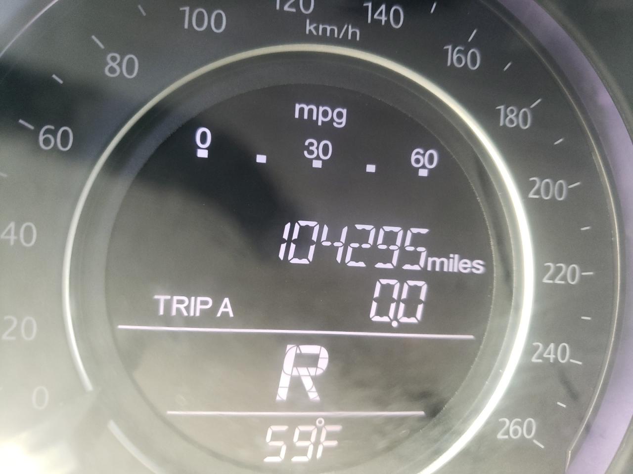 Photo 8 from auction – 2015 HONDA ACCORD EX with VIN 1HGCR2F75FA264080