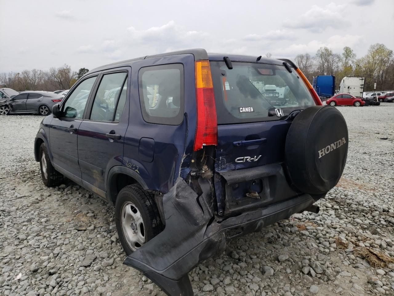 Photo 3 from auction – 2004 HONDA CR-V LX with VIN SHSRD68494U209808