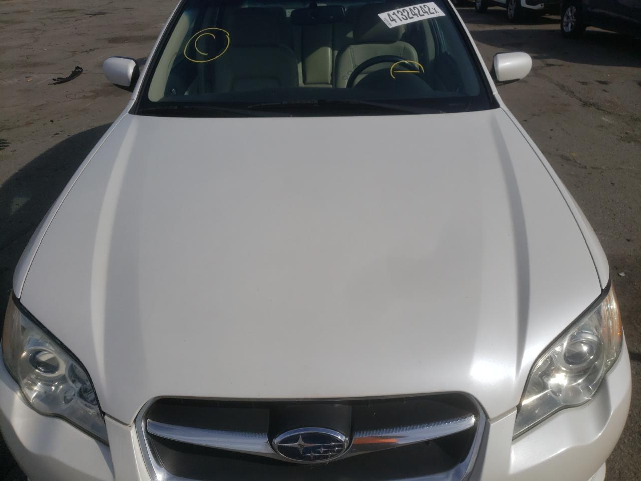 Photo 9 from auction – 2008 SUBARU LEGACY 2.5 with VIN 4S3BL626X87206496