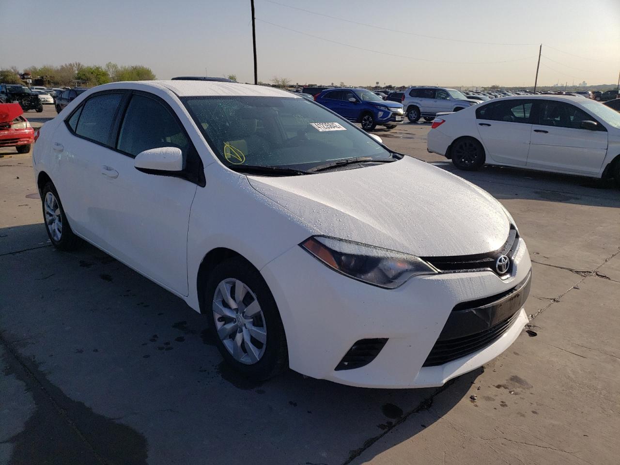 TOYOTA COROLLA L 2014 with VIN 2T1BURHE1EC133896 - Photo from auction