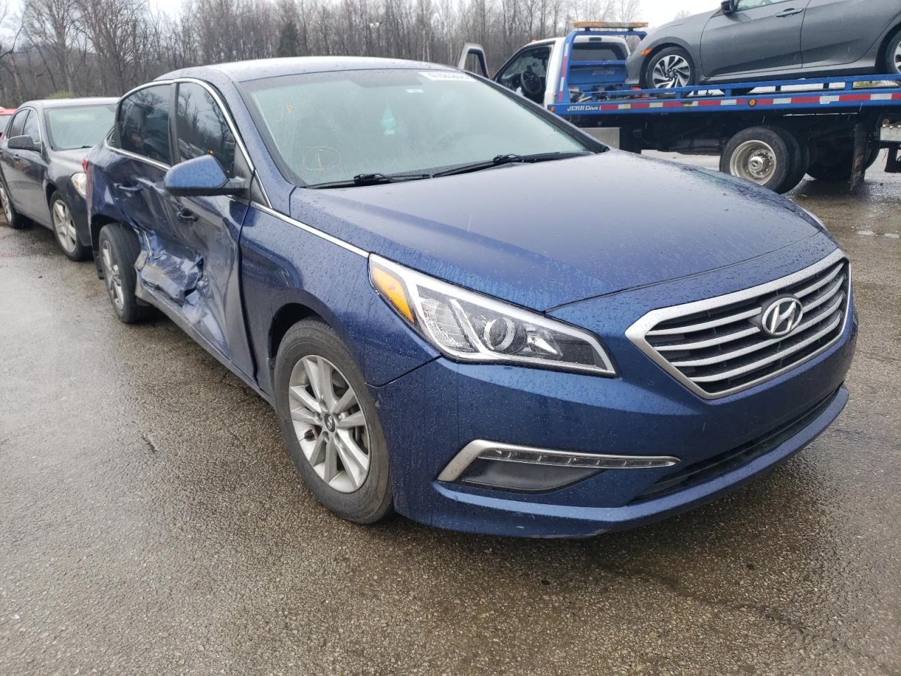 HYUNDAI SONATA SE 2015 with VIN 5NPE24AF0FH156013 - Photo from auction