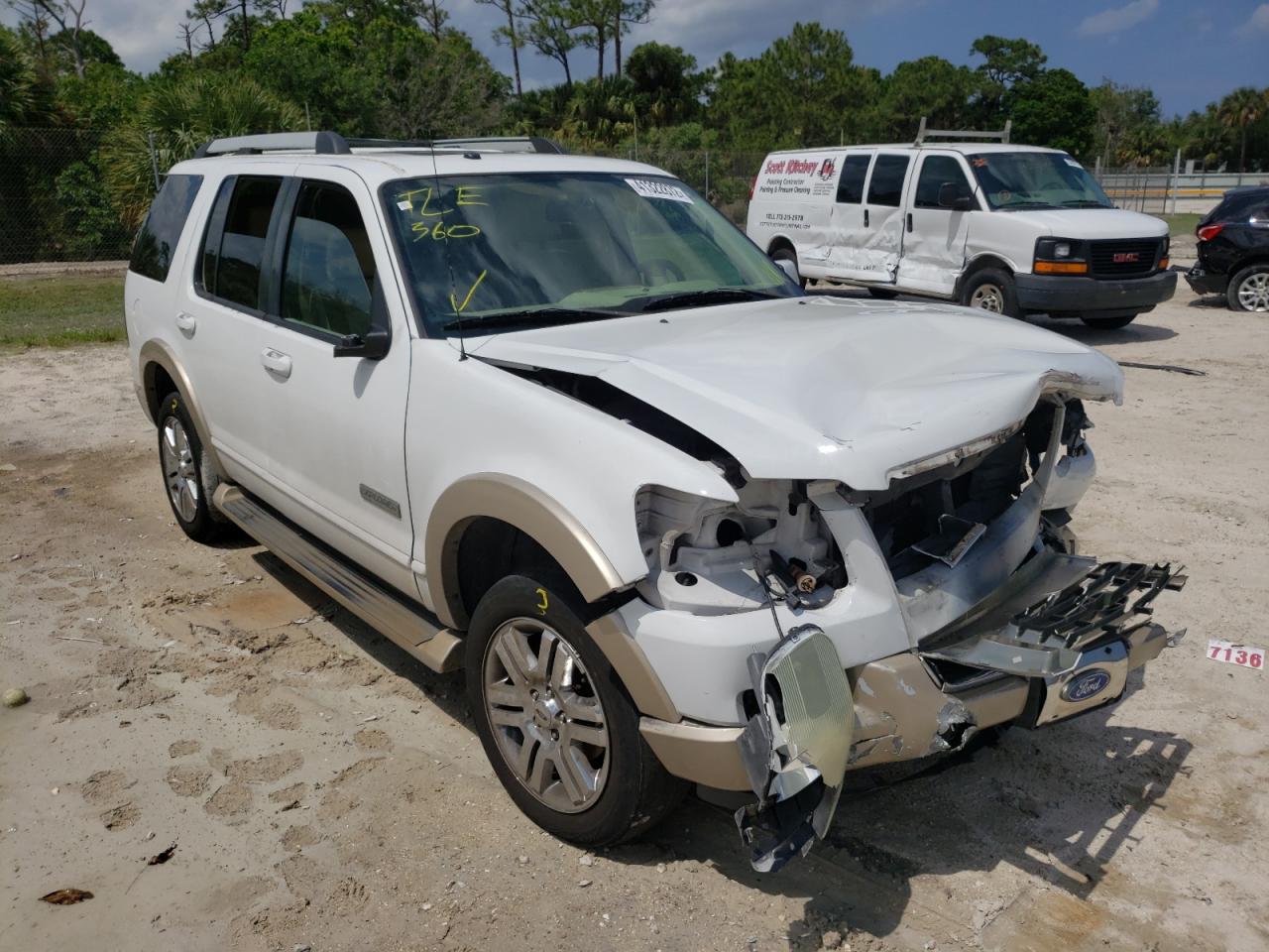 FORD EXPLORER E 2006 with VIN 1FMEU64816UB36602 - Photo from auction
