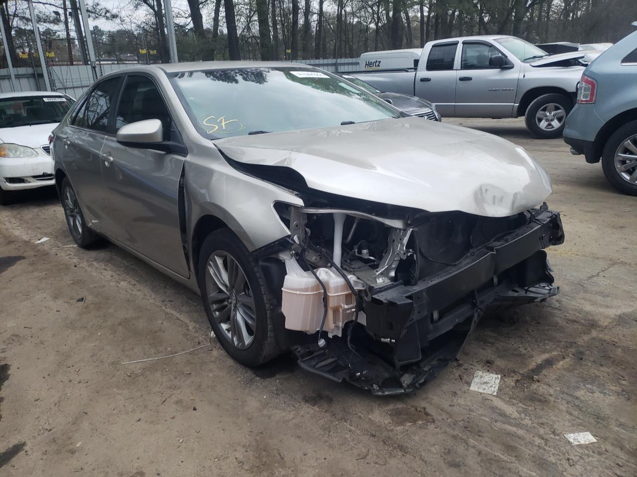 TOYOTA CAMRY LE 2017 with VIN 4T1BF1FK2HU395711 - Photo from auction