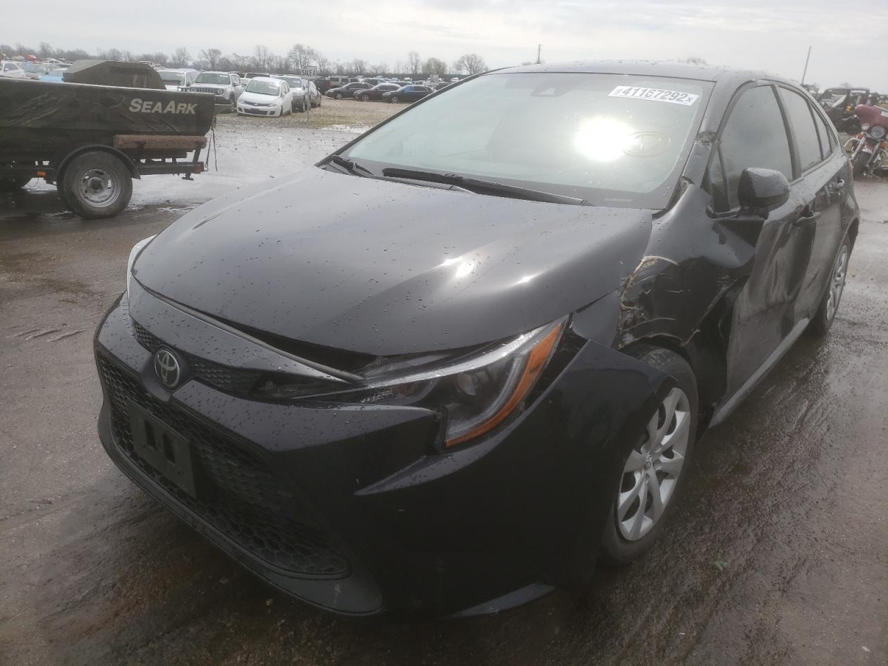 Photo 2 from auction – 2020 TOYOTA COROLLA LE with VIN 5YFEPRAE9LP029653