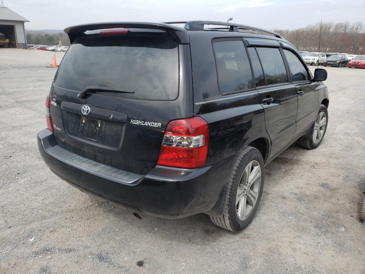 Photo 4 from auction – 2007 TOYOTA HIGHLANDER with VIN JTEHP21A970224570