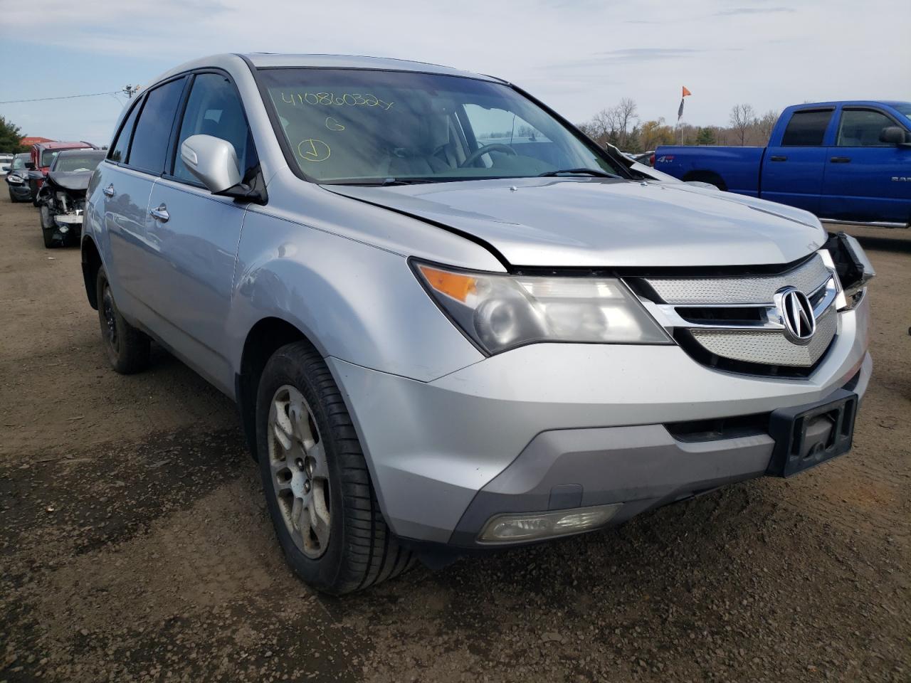 ACURA MDX 2009 with VIN 2HNYD28219H521868 - Photo from auction