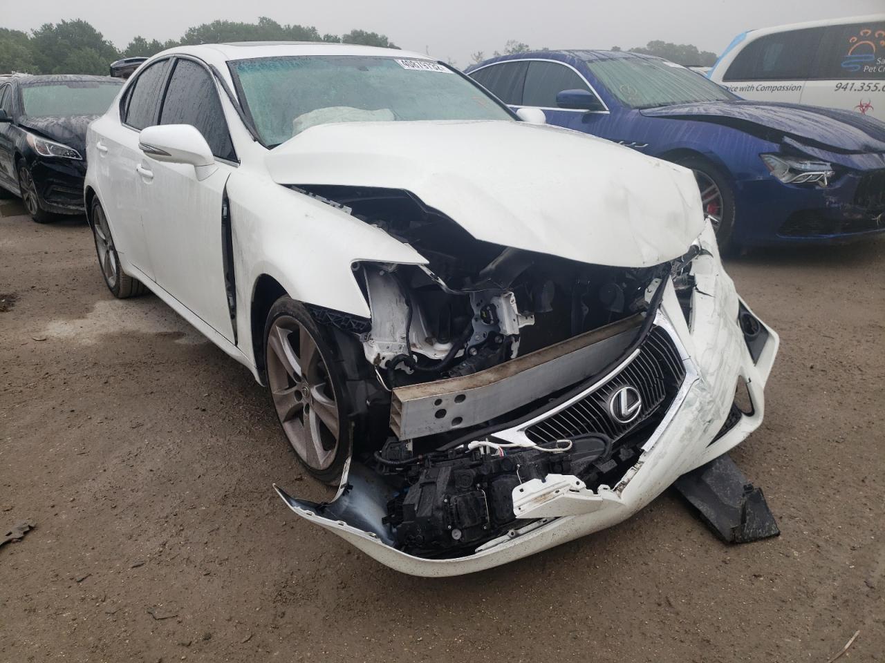 LEXUS IS 250 2012 with VIN JTHBF5C27C5176812 - Photo from auction