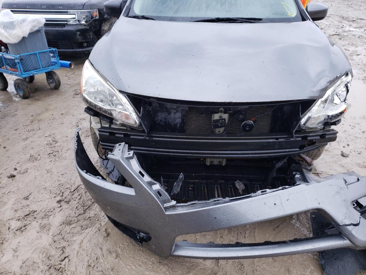 Photo 9 from auction – 2015 NISSAN SENTRA S with VIN 3N1AB7AP2FL661997
