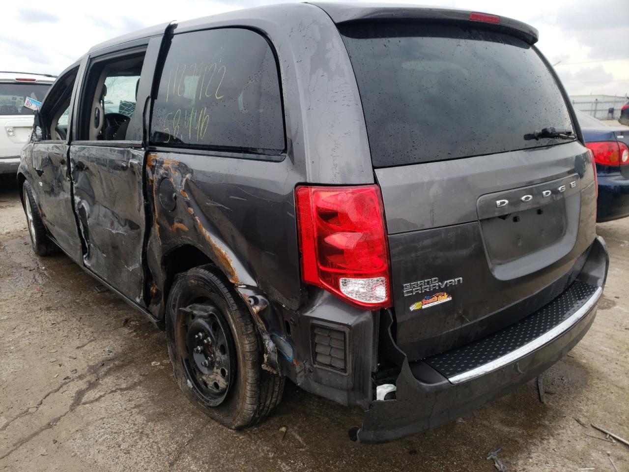 Photo 3 from auction – 2019 DODGE GRAND CARA with VIN 2C4RDGBG0KR684653