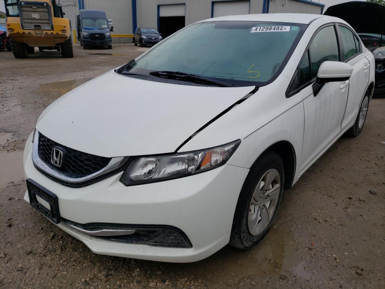 Photo 2 from auction – 2015 HONDA CIVIC LX with VIN 19XFB2F59FE251943