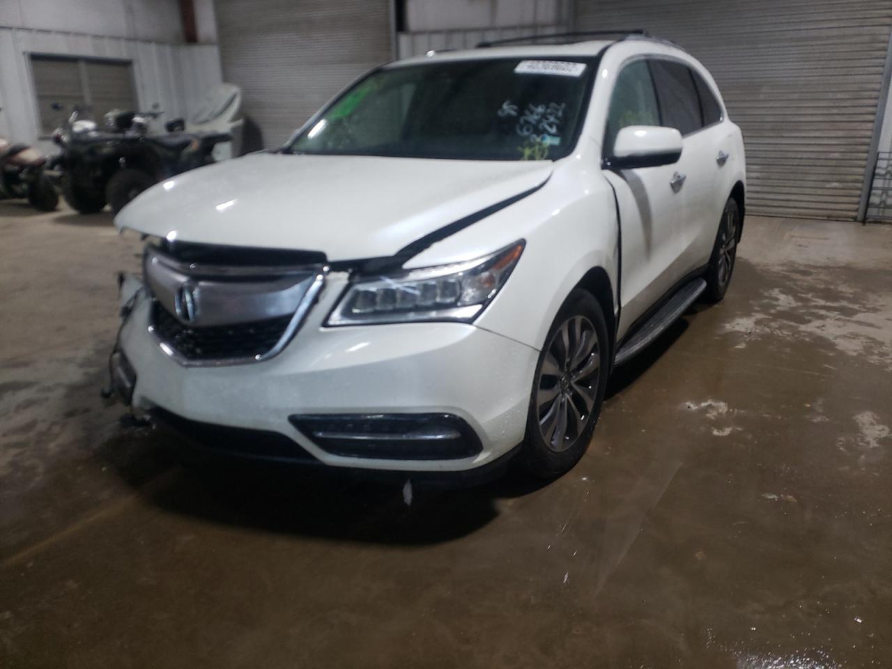 Photo 2 from auction – 2016 ACURA MDX TECHNO with VIN 5FRYD4H4XGB026766