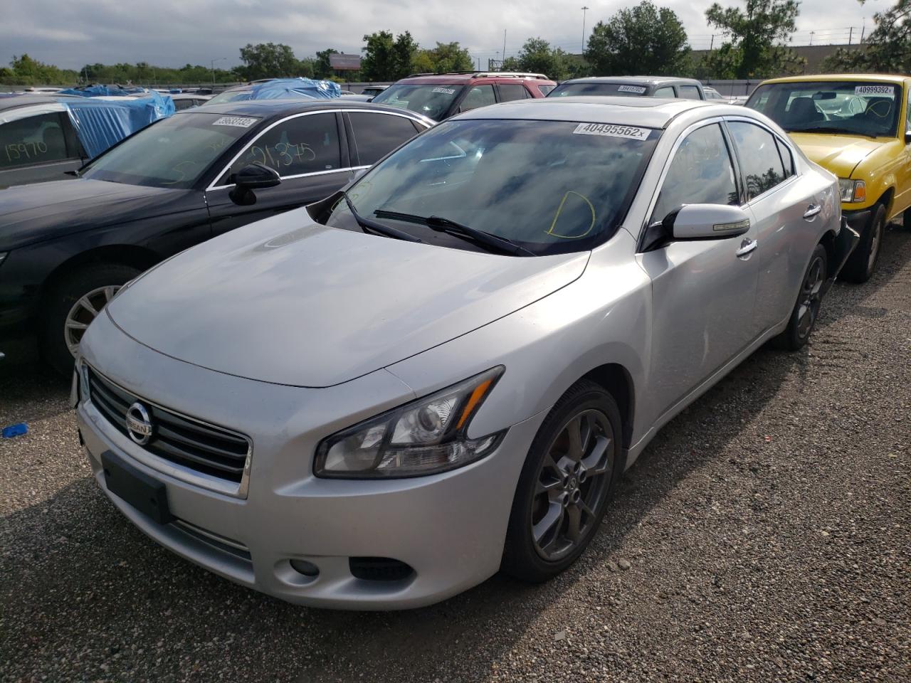 Photo 2 from auction – 2014 NISSAN MAXIMA S with VIN 1N4AA5AP2EC907659