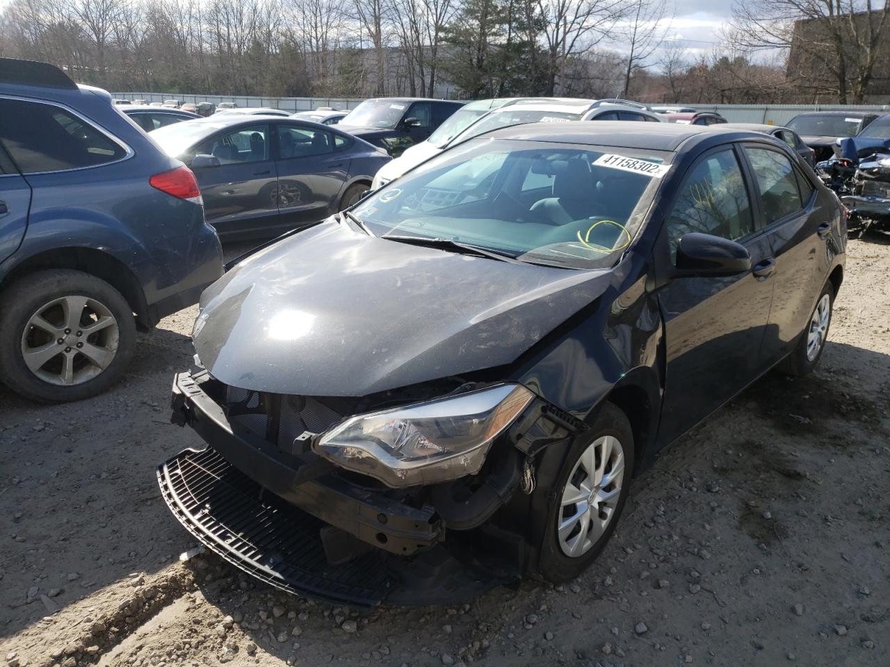 Photo 2 from auction – 2014 TOYOTA COROLLA L with VIN 2T1BURHE3EC151610