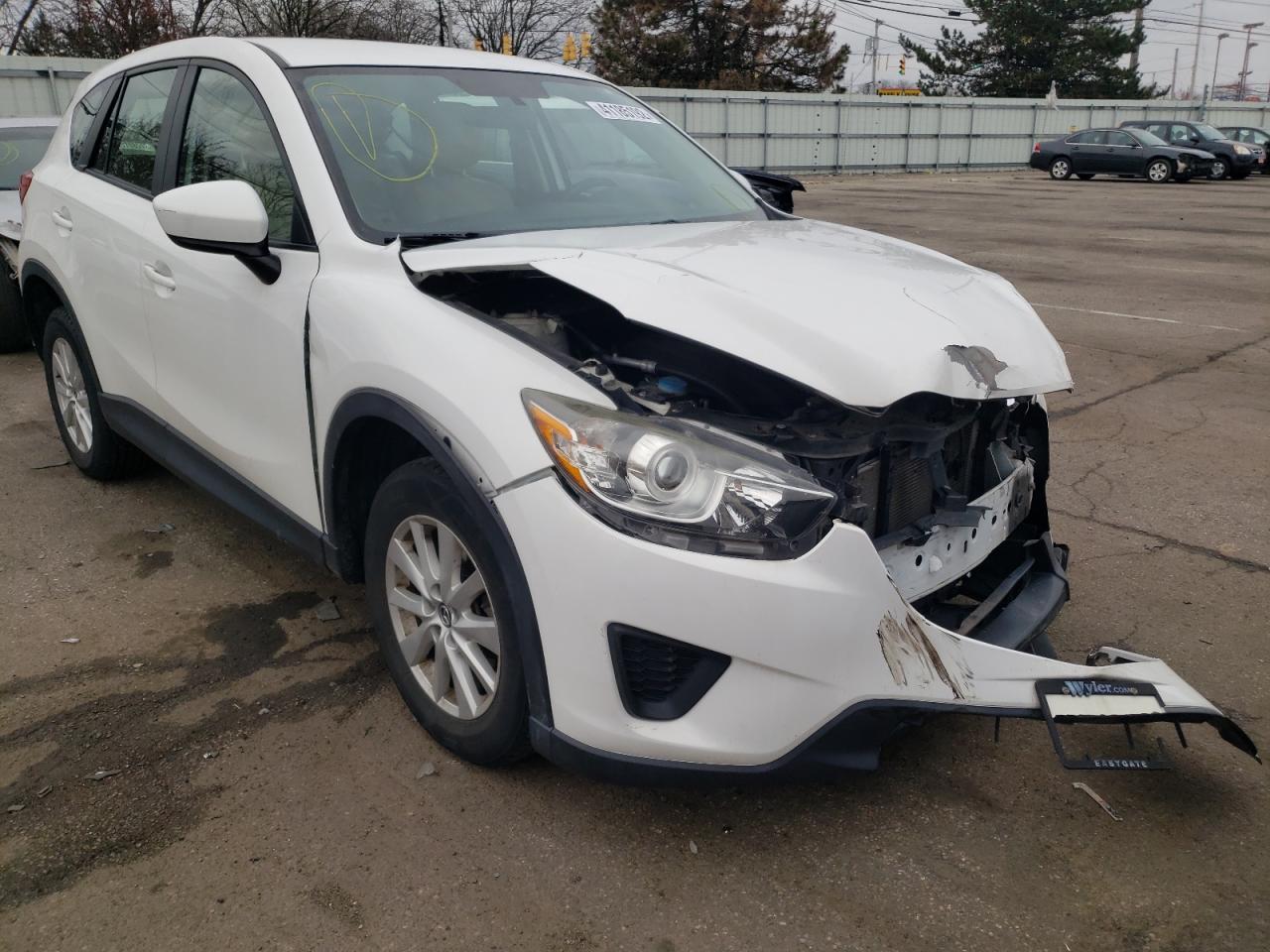 MAZDA CX-5 SPORT 2014 with VIN JM3KE2BEXE0342746 - Photo from auction