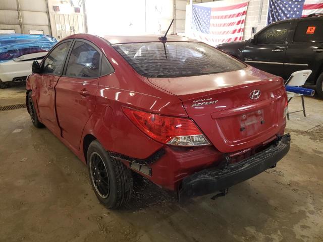 Photo 3 from auction – 2012 HYUNDAI ACCENT GLS with VIN KMHCT4AE8CU169620