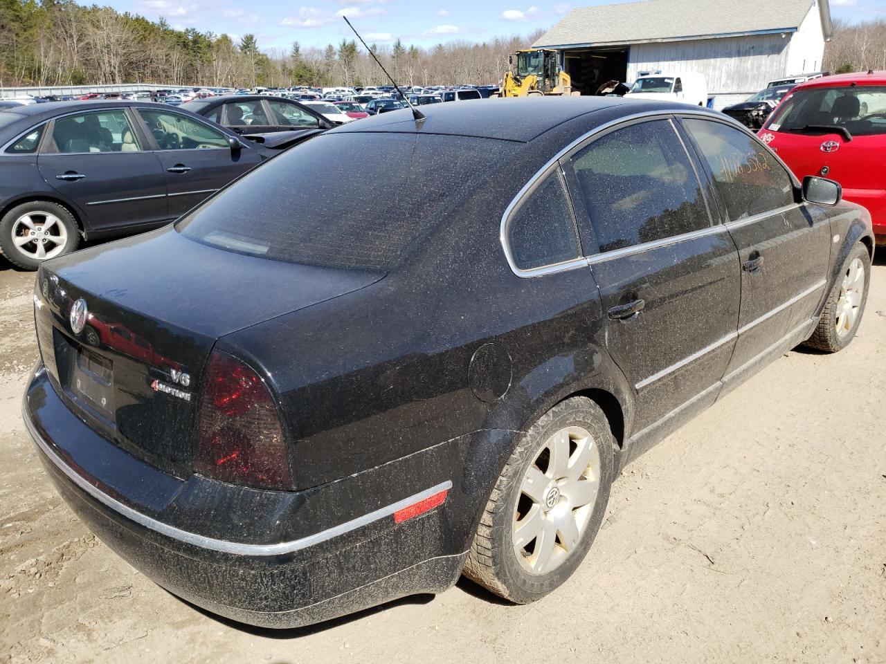 Photo 4 from auction – 2002 VOLKSWAGEN PASSAT GLX with VIN WVWTH63BX2P308955