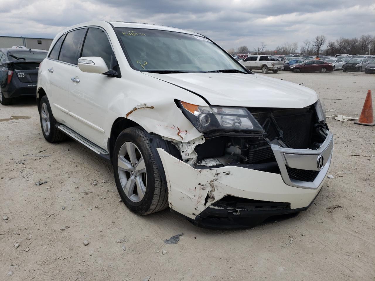 ACURA MDX TECHNO 2010 with VIN 2HNYD2H46AH518437 - Photo from auction