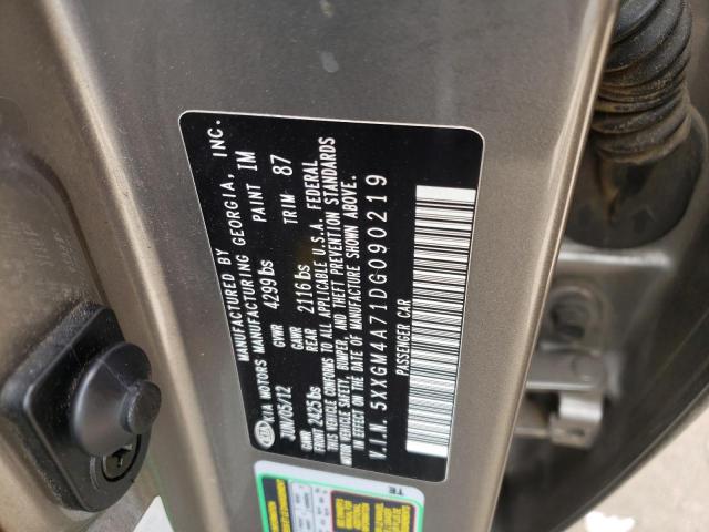 Photo 10 from auction – 2013 KIA OPTIMA LX with VIN 5XXGM4A71DG090219