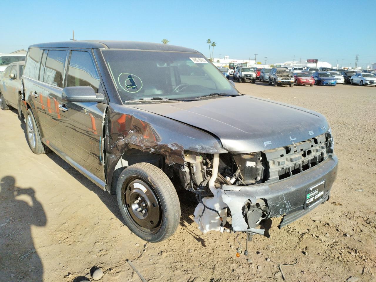 FORD FLEX LIMIT 2019 with VIN 2FMGK5D86KBA34723 - Photo from auction