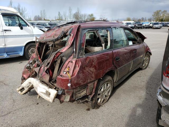 Photo 4 from auction – 2003 SUBARU LEGACY OUT with VIN 4S3BH675436610748