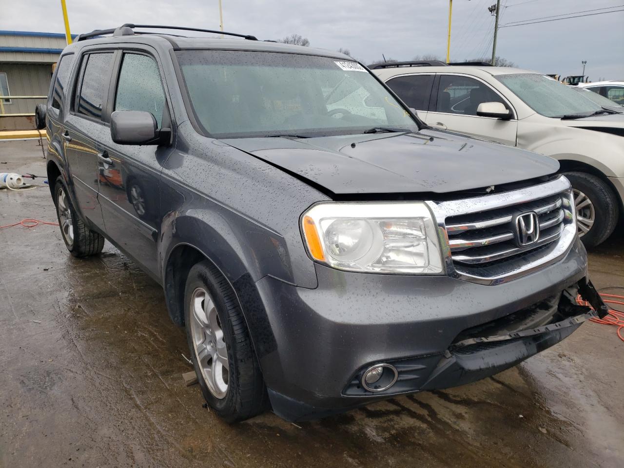 HONDA PILOT EXL 2012 with VIN 5FNYF4H55CB003801 - Photo from auction