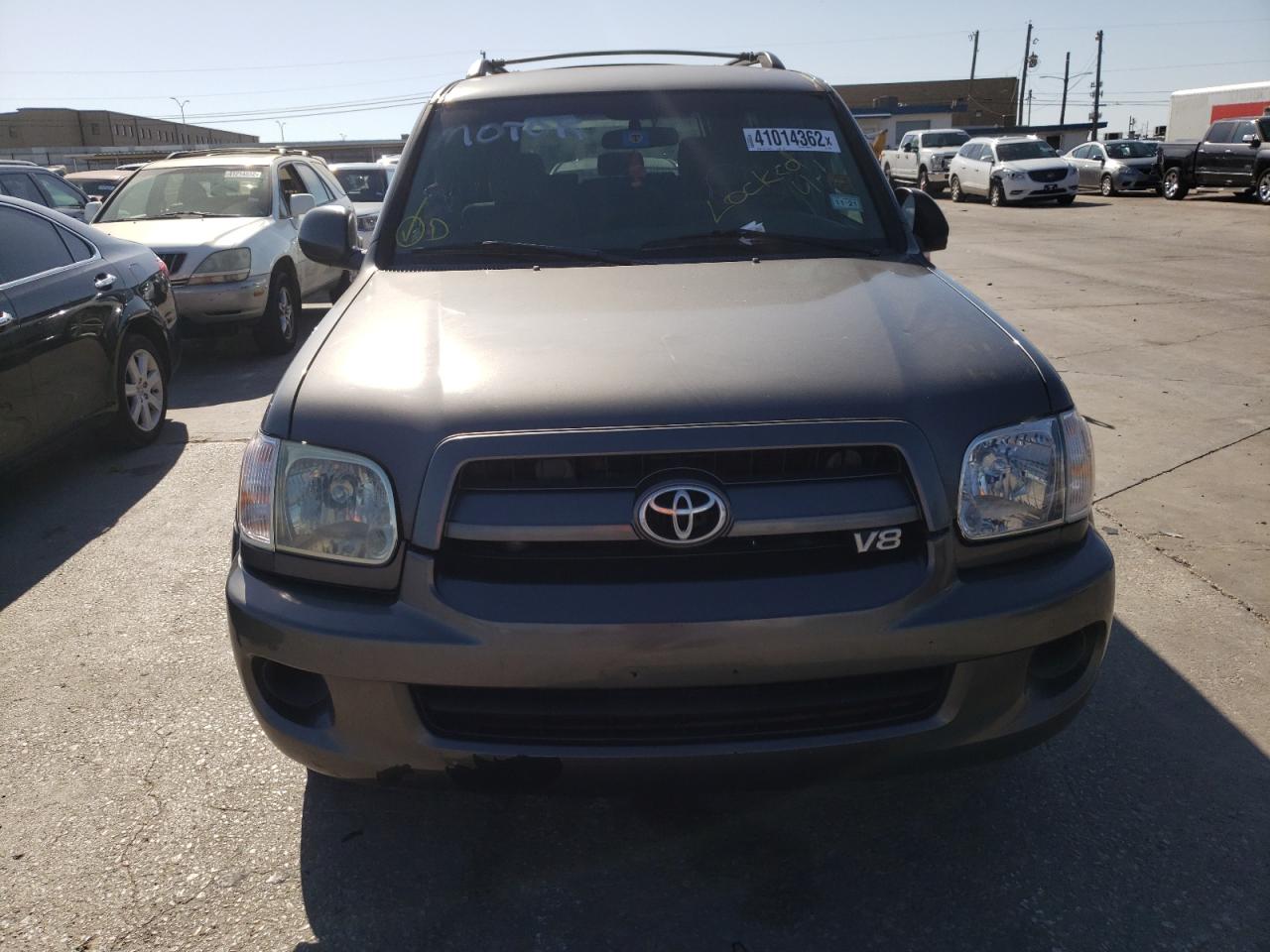 Photo 9 from auction – 2007 TOYOTA SEQUOIA SR with VIN 5TDZT34A97S290426