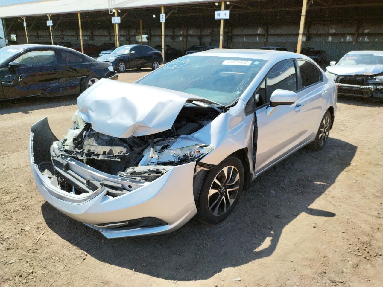 Foto 2 de la subasta – 2015 HONDA CIVIC EX con VIN 19XFB2F82FE098378
