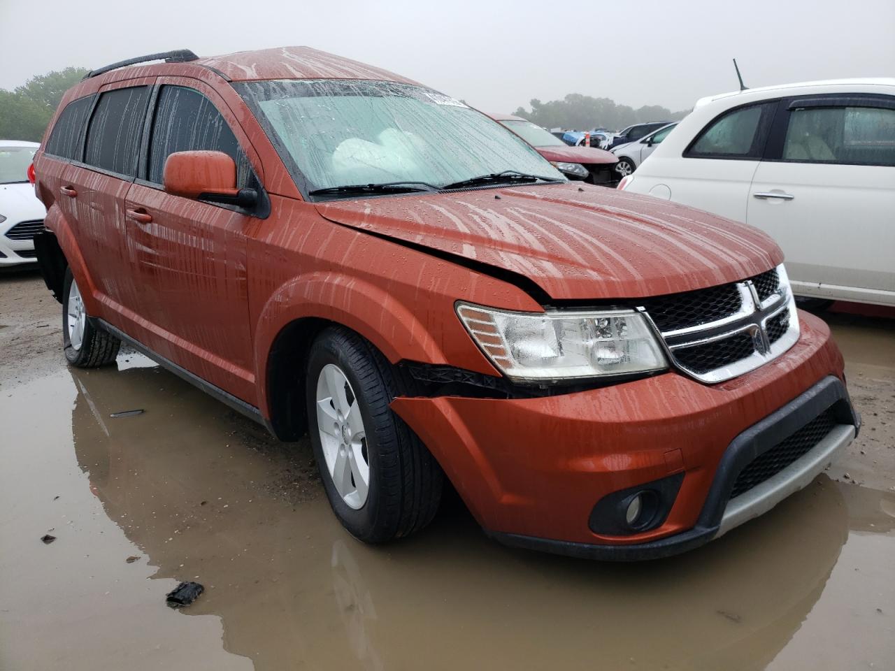 DODGE JOURNEY SX 2012 with VIN 3C4PDCBB7CT367519 - Photo from auction