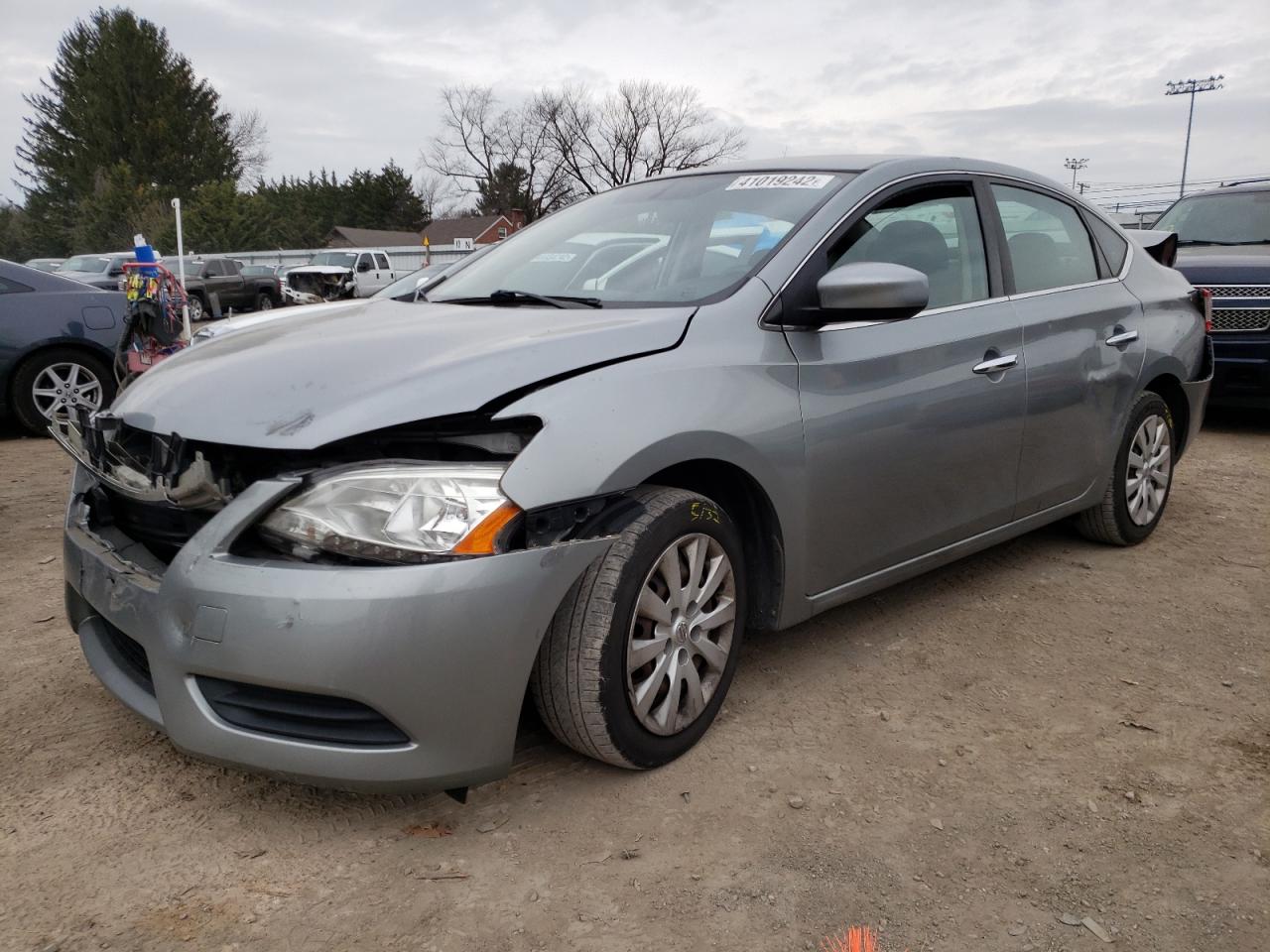 Photo 2 from auction – 2014 NISSAN SENTRA S with VIN 3N1AB7AP3EY337040