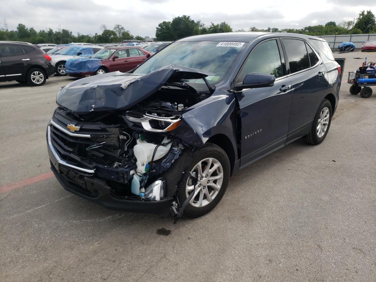 Photo 2 from auction – 2018 CHEVROLET EQUINOX LT with VIN 3GNAXJEV1JL363221