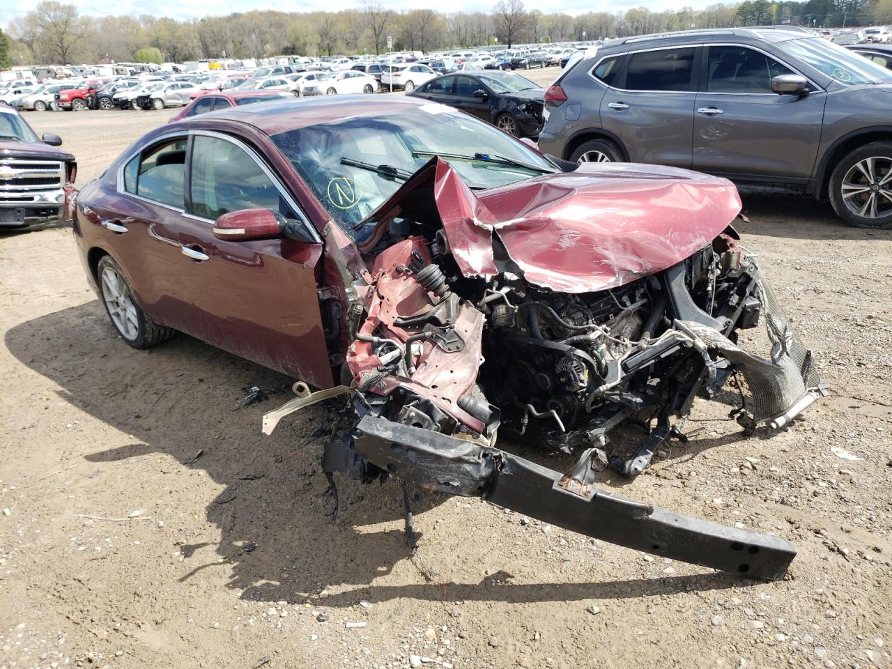 NISSAN MAXIMA S 2009 with VIN 1N4AA51E39C840848 - Photo from auction