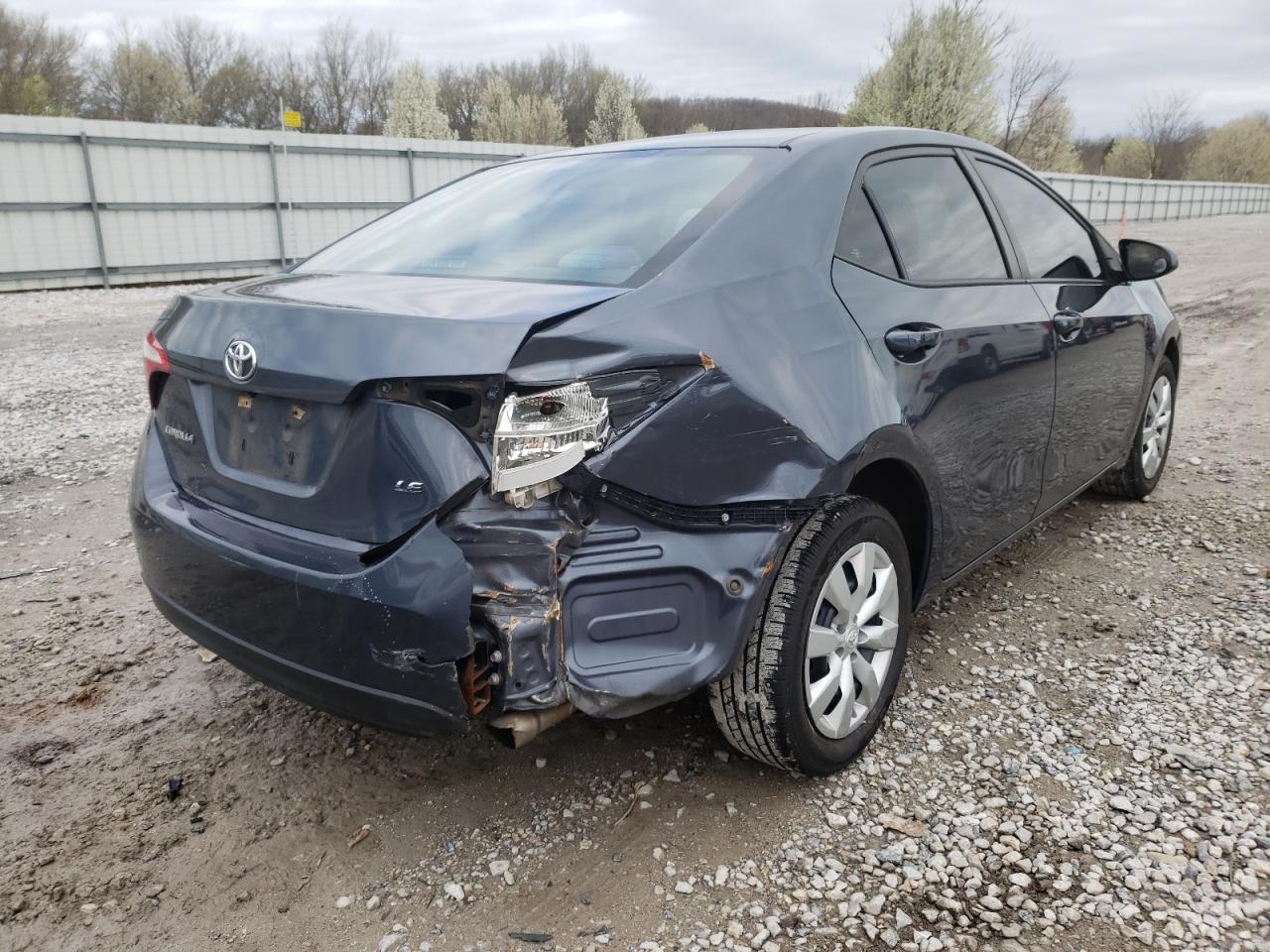 Photo 4 from auction – 2014 TOYOTA COROLLA L with VIN 5YFBURHE8EP171139