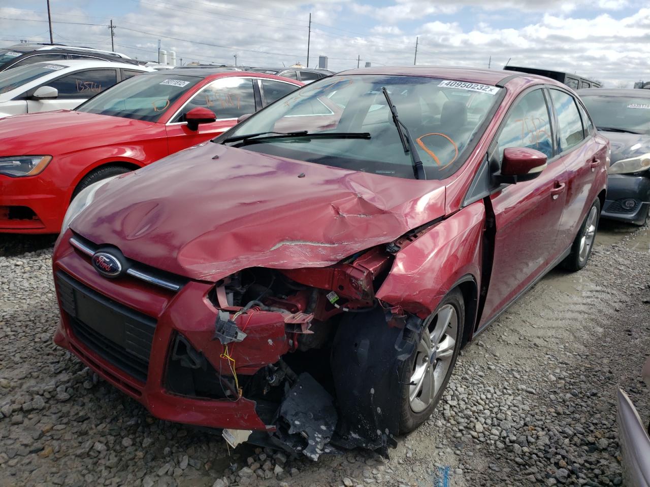 Photo 2 from auction – 2014 FORD FOCUS SE with VIN 1FADP3F27EL155891