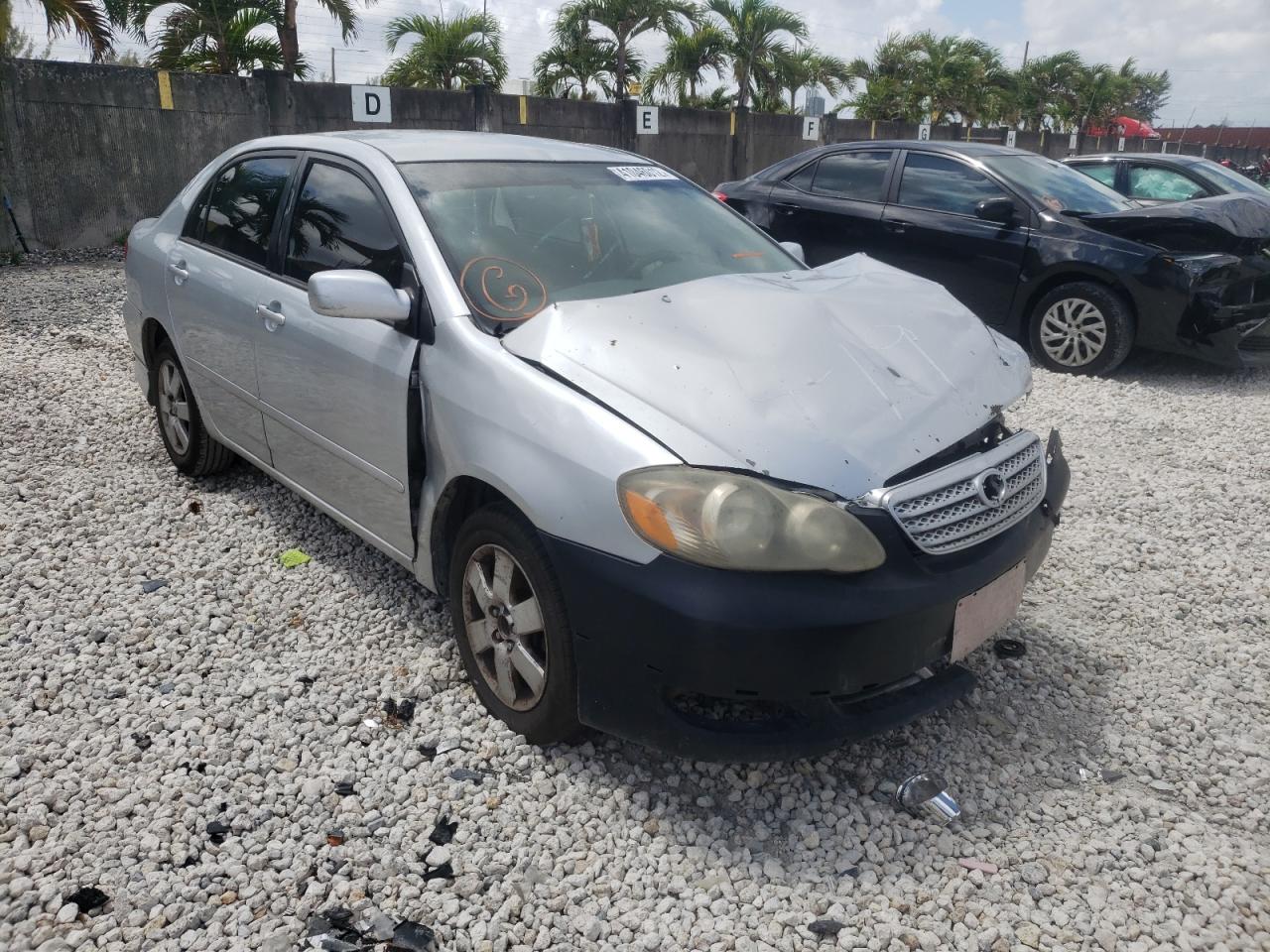 TOYOTA COROLLA 2003 with VIN 1NXBR32E96Z593699 - Photo from auction