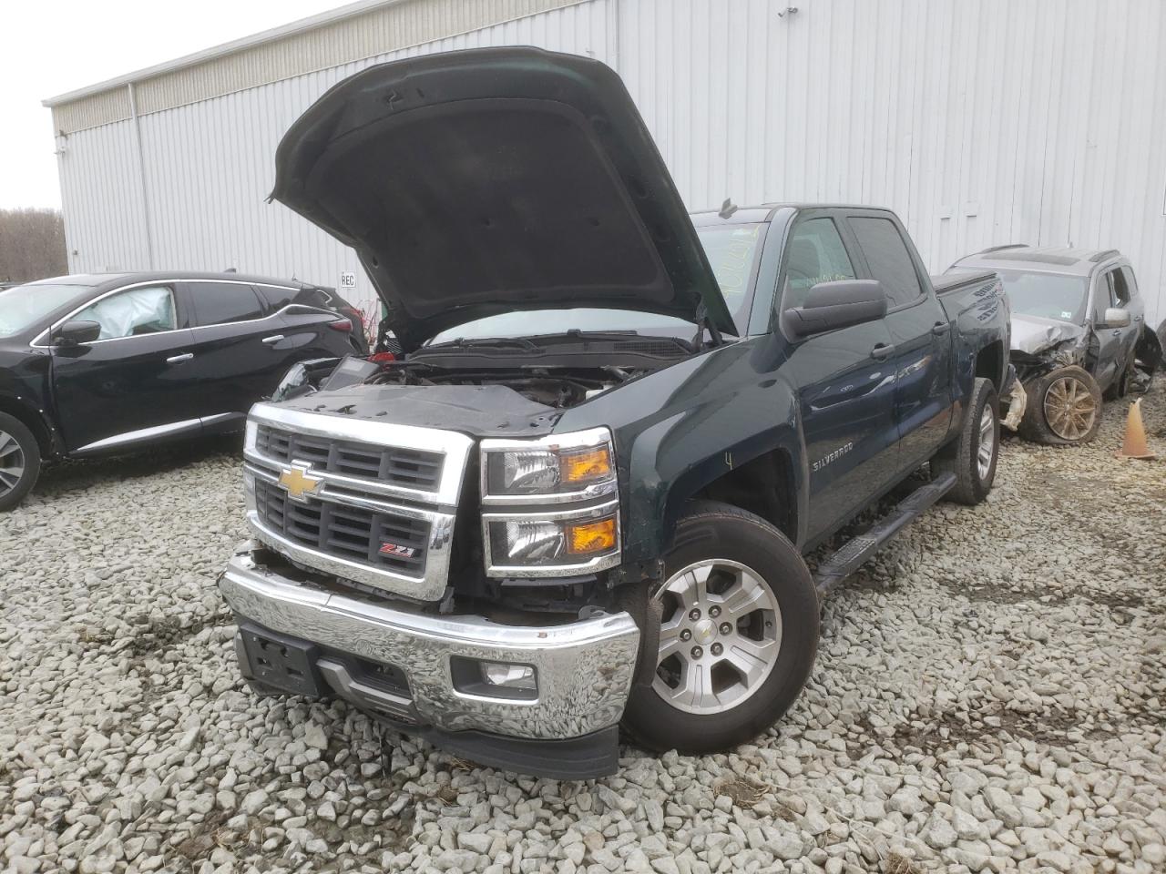 Photo 2 from auction – 2014 CHEVROLET SILVERADO with VIN 3GCUKREH8EG488874