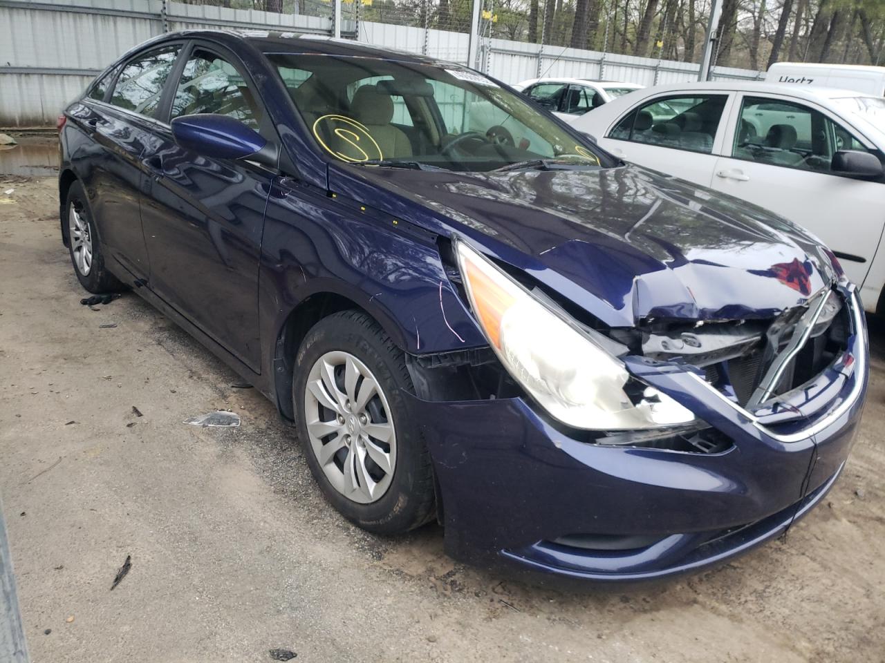 HYUNDAI SONATA GLS 2011 with VIN 5NPEB4AC1BH114398 - Photo from auction