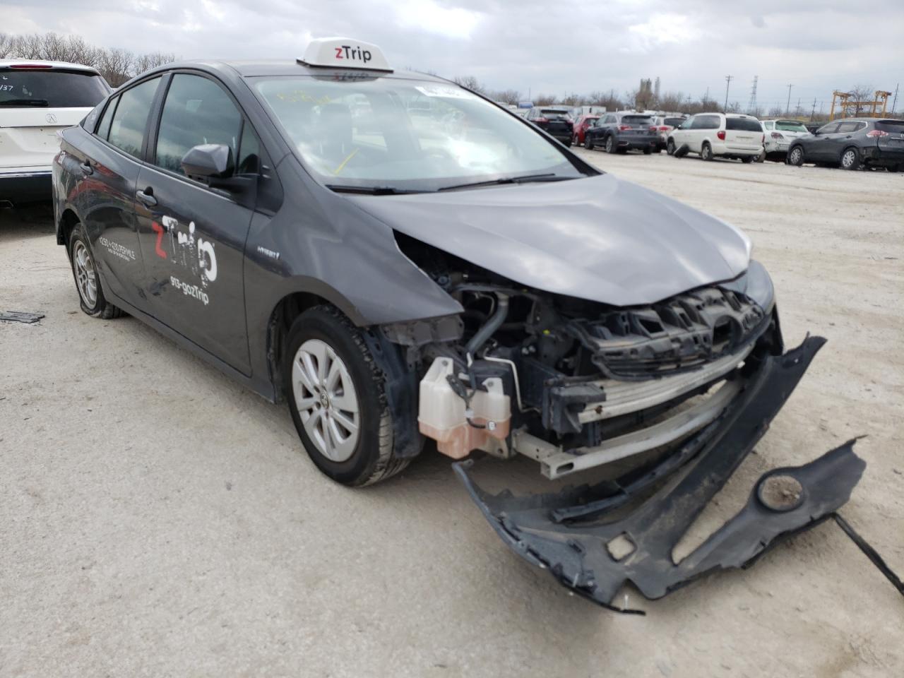 TOYOTA PRIUS 2016 with VIN JTDKBRFU1G3517964 - Photo from auction