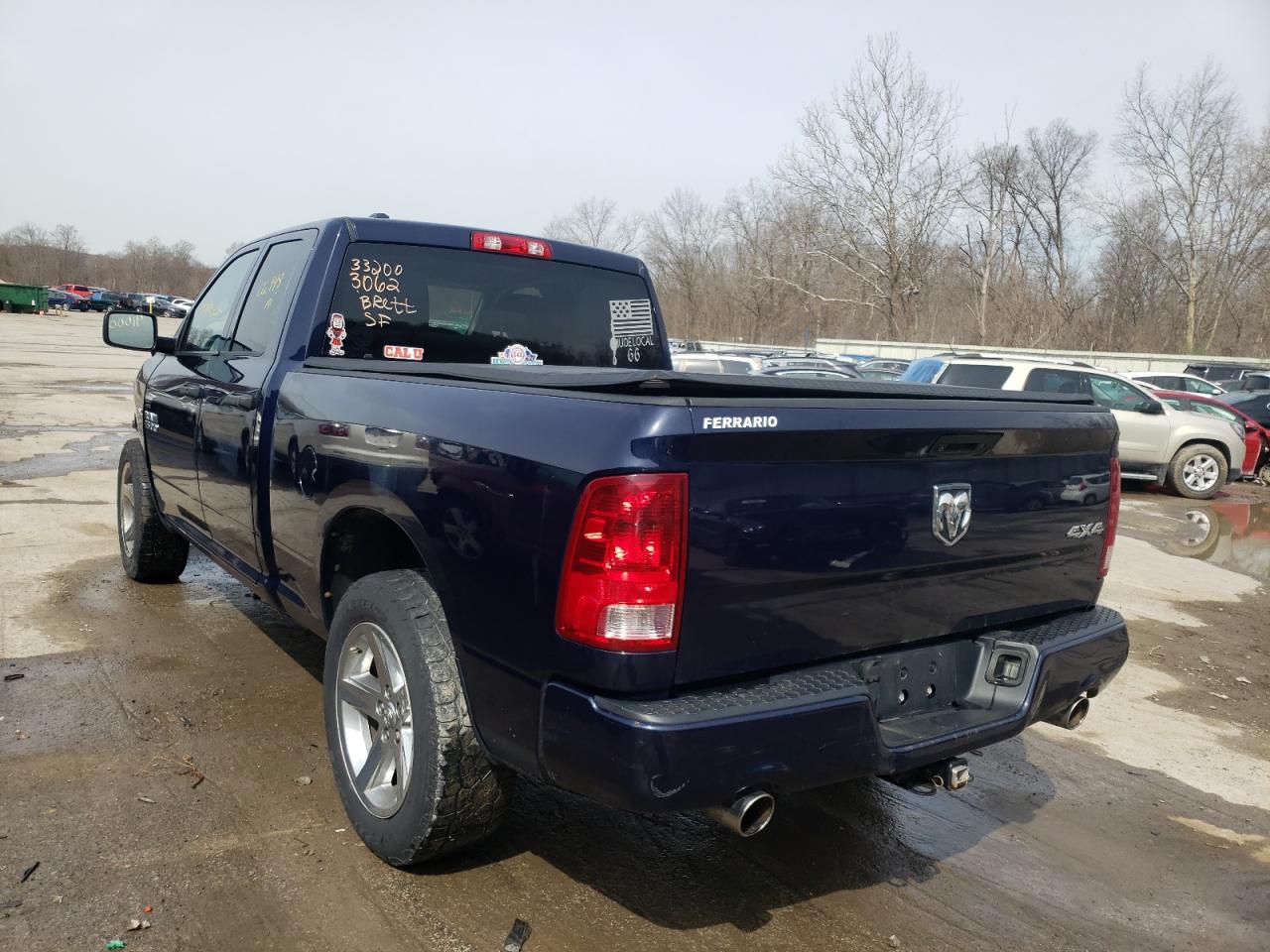 Photo 3 from auction – 2014 DODGE 1500 with VIN 1C6RR7FT0ES401493