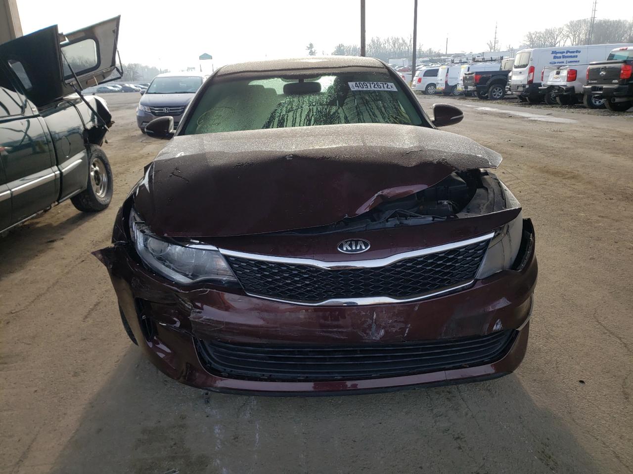 Photo 9 from auction – 2018 KIA OPTIMA LX with VIN 5XXGT4L38JG227147