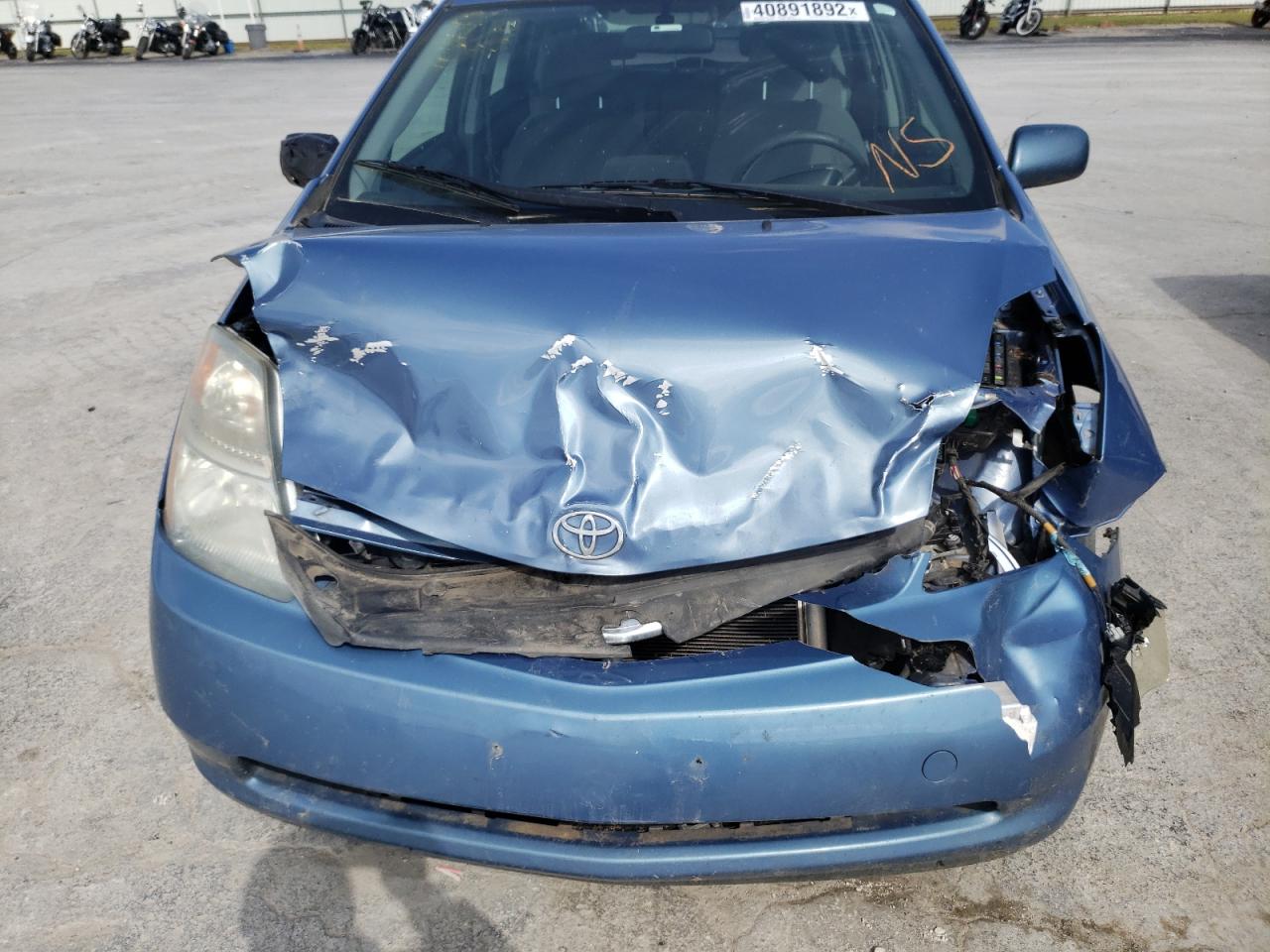 Photo 9 from auction – 2007 TOYOTA PRIUS with VIN JTDKB20U277624742