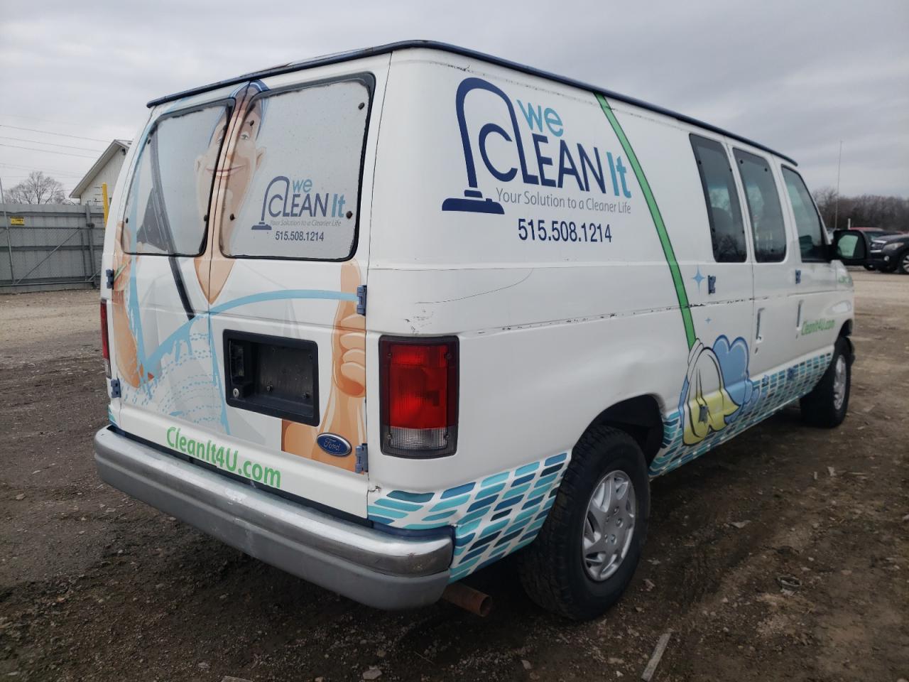 Photo 4 from auction – 1997 FORD ECONOLINE with VIN 1FTEE1461VHB94140