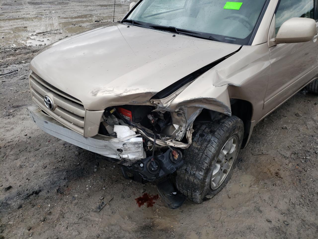 Photo 9 from auction – 2004 TOYOTA HIGHLANDER with VIN JTEGP21A940009584