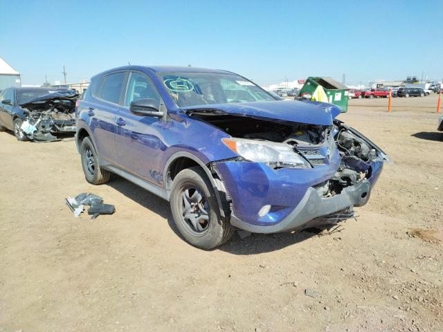 TOYOTA RAV4 LE 2015 with VIN 2T3BFREV0FW391560 - Photo from auction