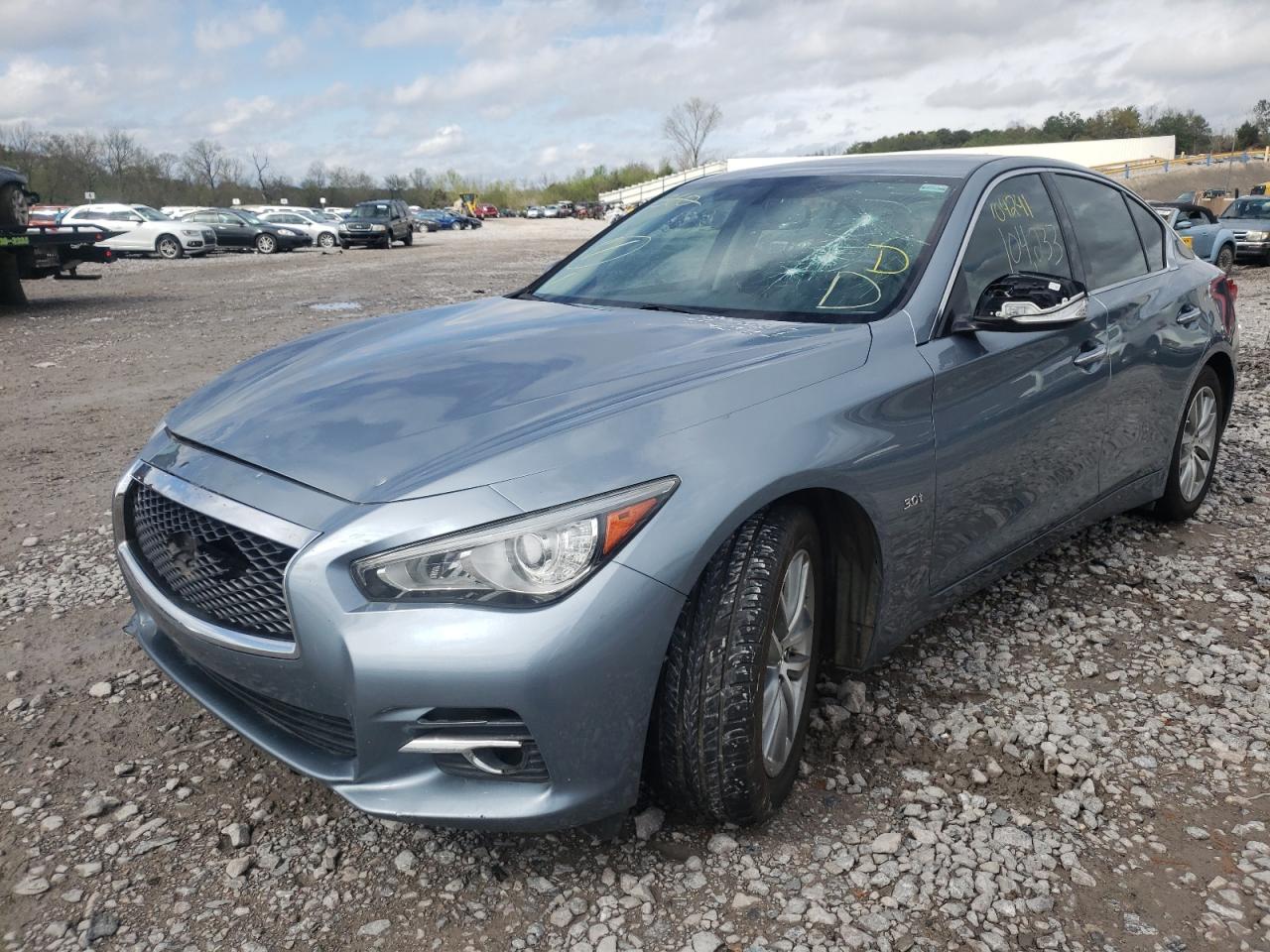 Photo 2 from auction – 2016 INFINITI Q50 RED SP with VIN JN1EV7AP2GM304559