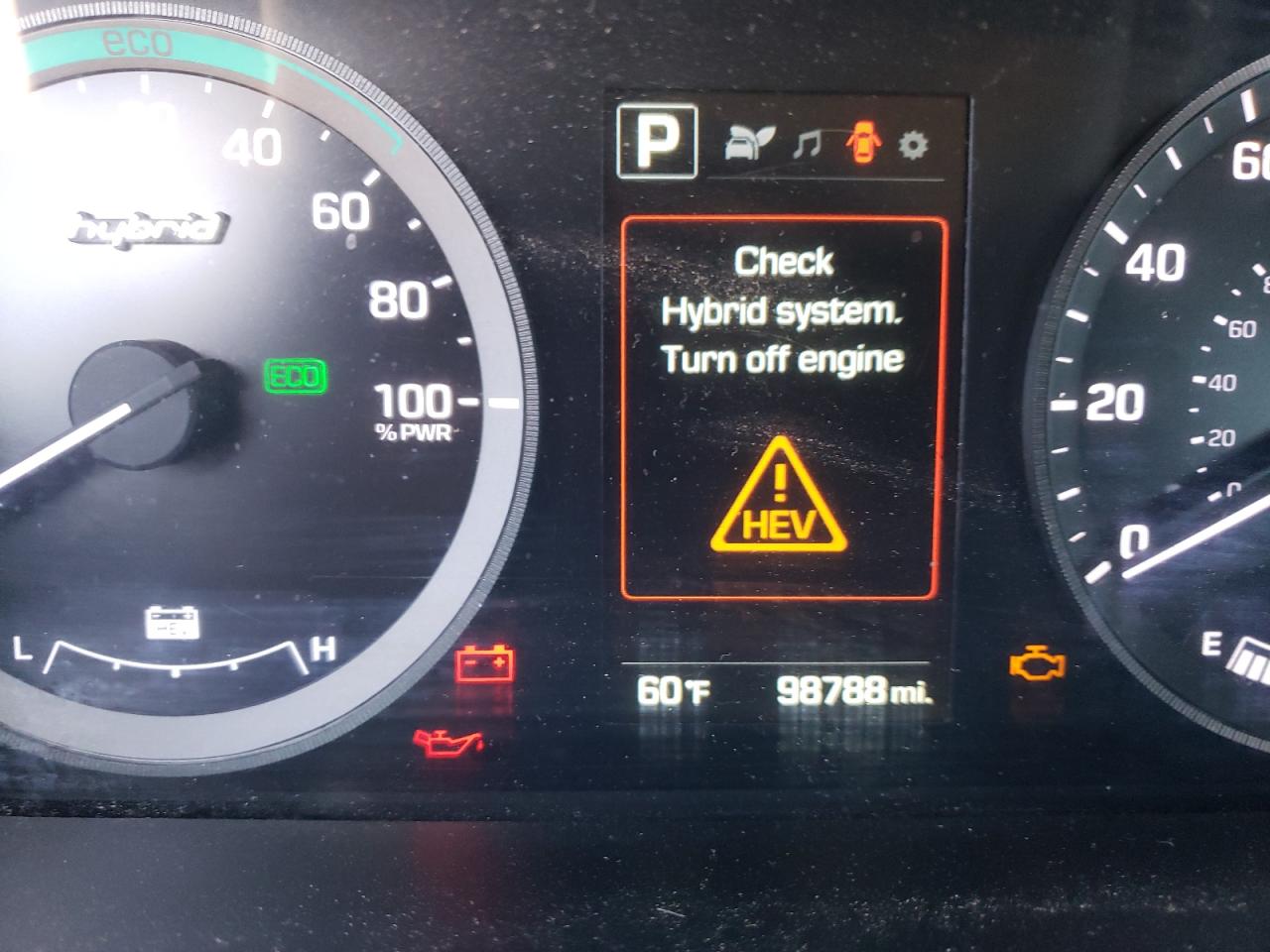 Photo 8 from auction – 2016 HYUNDAI SONATA HYB with VIN KMHE24L14GA009263