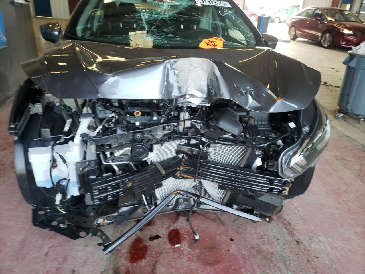 Photo 9 from auction – 2021 NISSAN VERSA SV with VIN 3N1CN8EV8ML877851