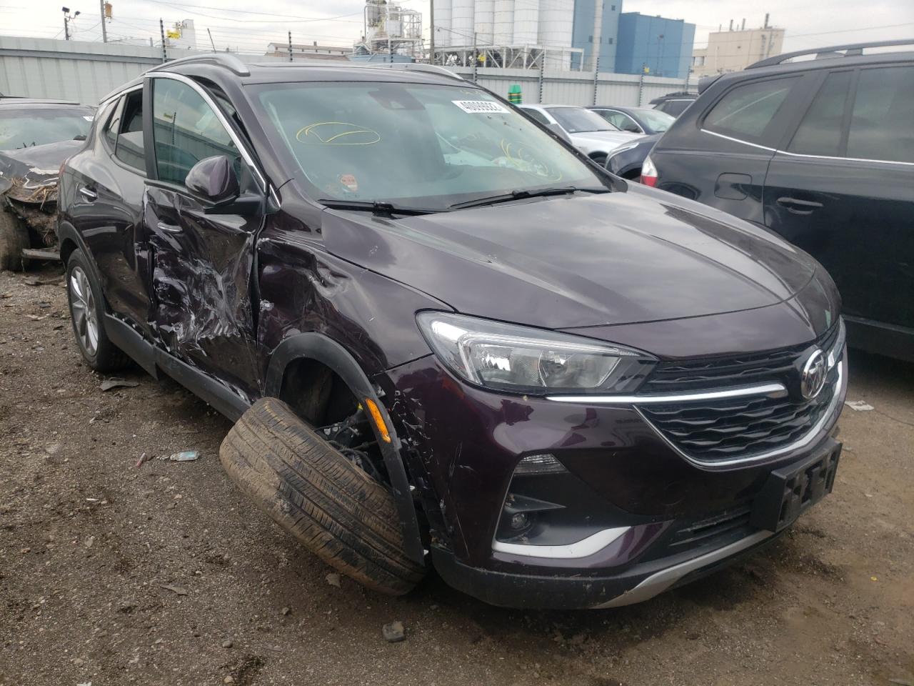 BUICK ENCORE GX 2021 with VIN KL4MMDS26MB049588 - Photo from auction